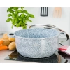 GARNEK CERAMICZNO MARMURKOWY ZL-7073 4,5L