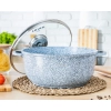 GARNEK CERAMICZNO MARMURKOWY ZL-7074 6,8 L