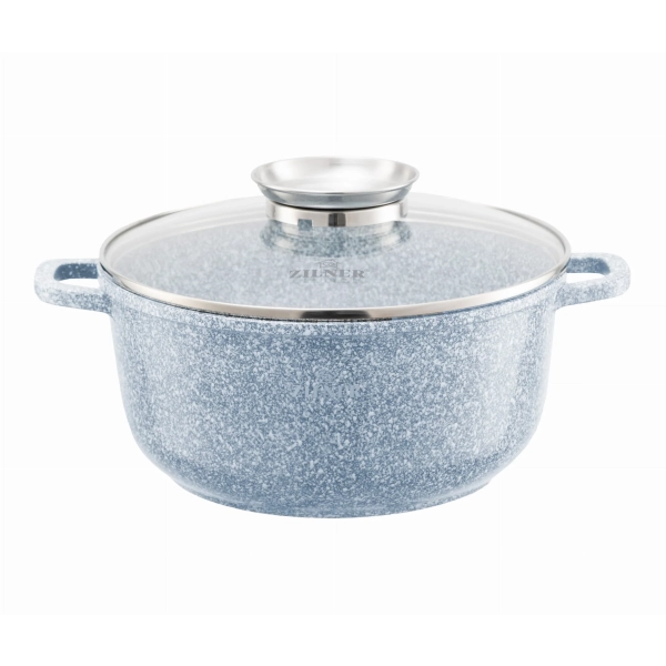 GARNEK CERAMICZNO MARMURKOWY ZL-7073 4,5L