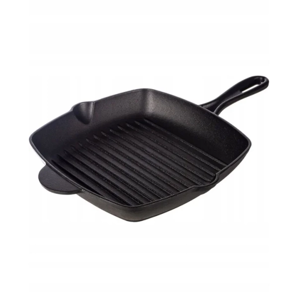 PATELNIA GRILLOWA ŻELIWNA INDUKCJA / GAZ 27cm ZL-3038