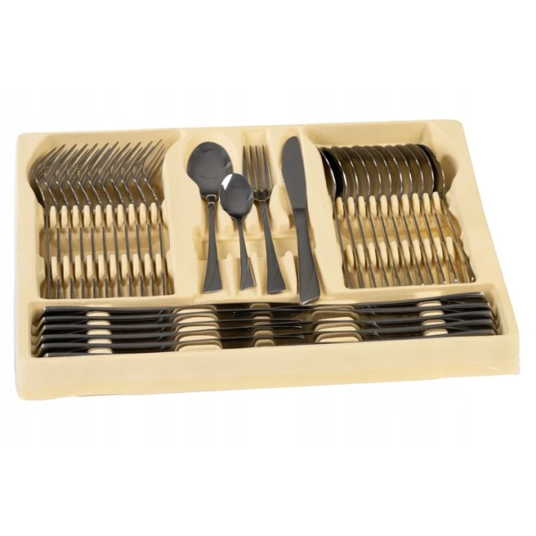 ZESTAW SZTUĆCÓW W WALIZCE SZTUĆCE NA 12 OSÓB 72 ELE ZL-6507