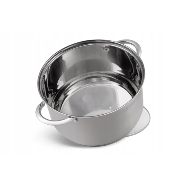 ZESTAW GARNKÓW ZE STALI NIERDZEWNEJ 12 ELE ZL-8109