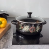 ZESTAW GARNKÓW EMALIOWANYCH NA INDUKCJĘ / GAZ 10 ELE