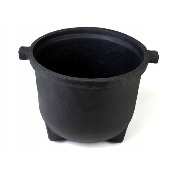 KOCIOŁEK ŻELIWNY MYŚLIWSKI GARNEK WĘGIERSKI 10L