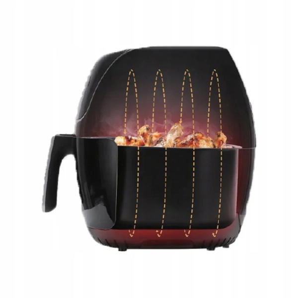 FRYTKOWNICA BEZTŁUSZCZOWA 7,7l 1800W FRYTOWNICA