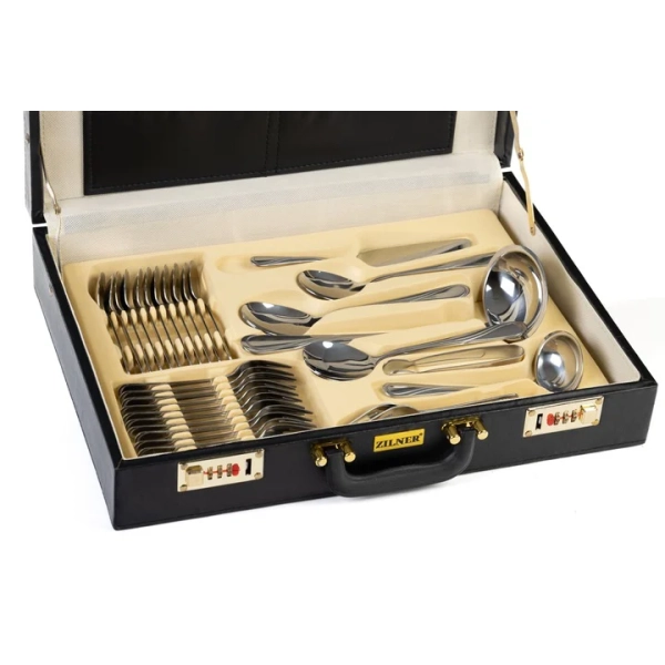 ZESTAW SZTUĆCÓW W WALIZCE SZTUĆCE NA 12 OSÓB 72 ELE ZL-6505